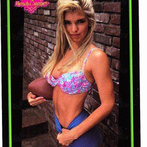 Stacy Scholl #205 - Bench Warmers 1994 Sexy Trading Card